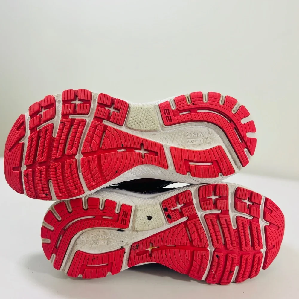 Brooks Adrenaline GTS 22 Black/Purple/Pink 1203531B080 Women Running Shoes 6.5 - Picture 7 of 10